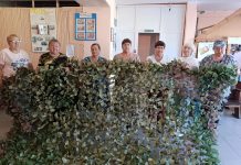 Добровольцы Путятинского округа отправили на фронт 400 маскировочных сетей