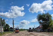 В Путятинском округе ремонтируют дорогу